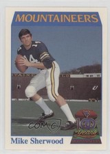 1991 College Classics West Virginia Mountaineers Mike Sherwood #34 qp4
