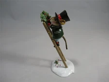 Wee Forest Folk Tip Top Trimmer Retired 2014 - Christmas Mouse in WFF Box