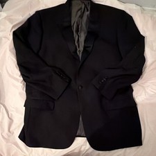 Vintage Hart Schaffner Marx Men's Suit Jacket - Made in USA 46 Preppy grandpa