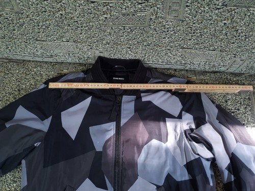 Diesel J-Kill Giacca Nylon Bomber Jacket Mens Size M - Picture 15 of 20