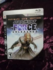 Star Wars Force Unleashed Ultimate Sith Edition PS3 Steelbook w/ Maul Card CIB
