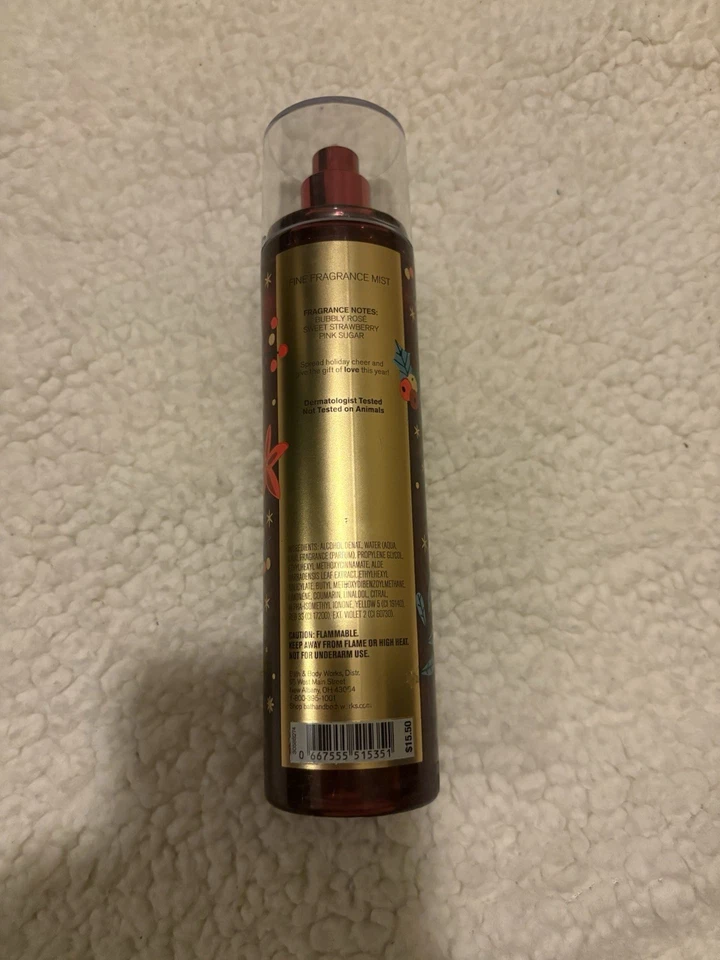 Vaporizador de fragancia fina Bath & Body Works Love algodón caramelo champán Foto 2 de 3