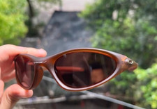 Oakley Minute Gen 1.0 Sunglasses Brown Frame Brown Lens Lightweighting Vintage