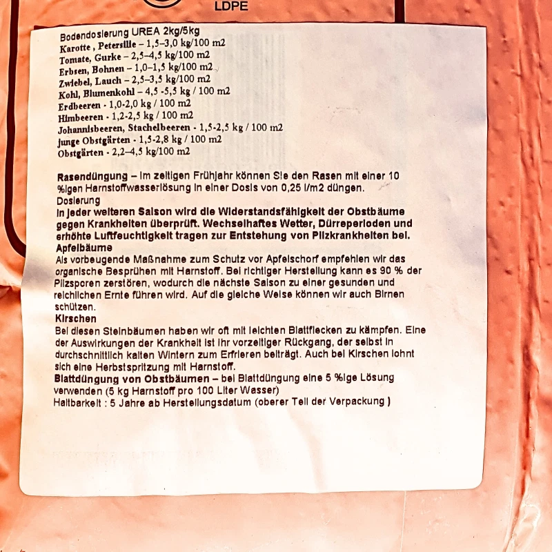 Stickstoffdünger 46% Stickstoff Urea Harnstoffdünger Für Rasen Gemüse Blumen 2kg - Bild 2 von 3