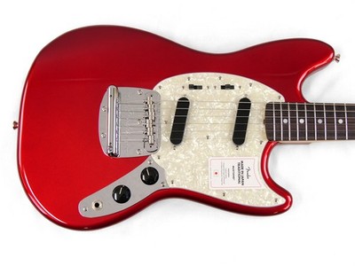 Fender Made in Japan Traditional '70s Mustang Candy Apple Red | eBay