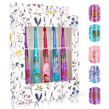 Coopay Large Crochet Hooks 5 Pcs Crochet Hook Set Case 6.5Mm 7Mm 8Mm 9Mm 10Mm