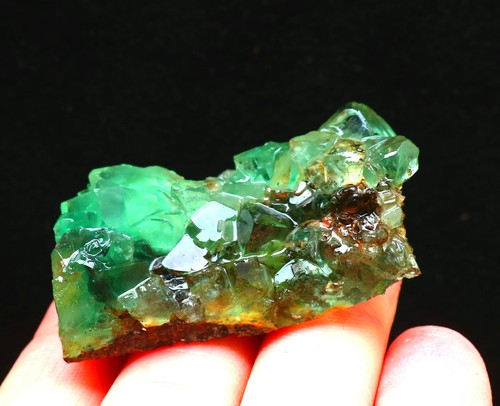 43.4g Natural Green Phantom Cubic fluorite mineral specimen/xianghualing - Picture 11 of 11