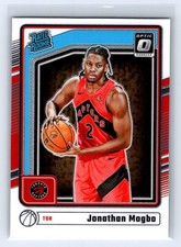 2024-25 Donruss Optic #297 Jonathan Mogbo Toronto Raptors RC