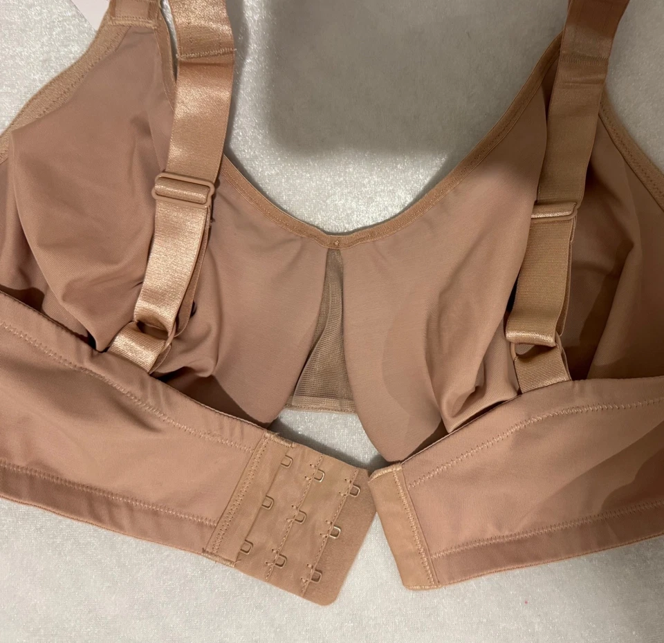 NWT Olga by Warner's Full Coverage Underwire Beige  Bra Size 42D - Image 2 of 2