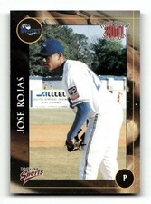 2001 Multi-Ad Wilmington Waves #21 Jose Rojas NM++ BXCP02