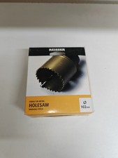 Reisser 4 inch / 102mm Cobalt Bi-Metal Holesaw - for Metal Wood Plastic