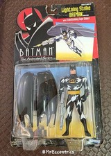 Vintage 1993 Lightning Strike Batman Action Figure Animated Series Kenner NEW