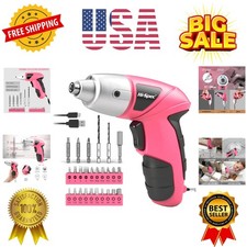 Small Electric Screwdriver, Mini Drill Set, Rechargeable 3.6V Cordless Screwd...