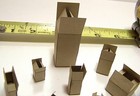 Multi-Scale Diorama Brown Boxes - Unmarked  - Various Types & Sizes — photo 4