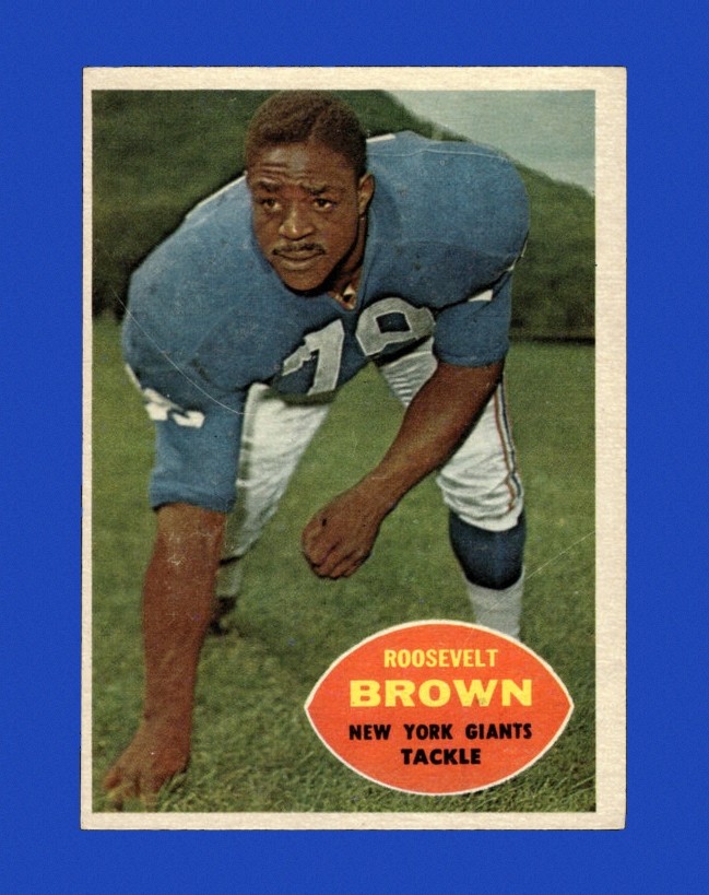 1960 Topps Set-Break # 78 Roosevelt Brown EX-EXMINT *GMCARDS*
