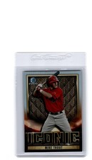 2023 Bowman Chrome #BI-1 Mike Trout Bowman Iconic