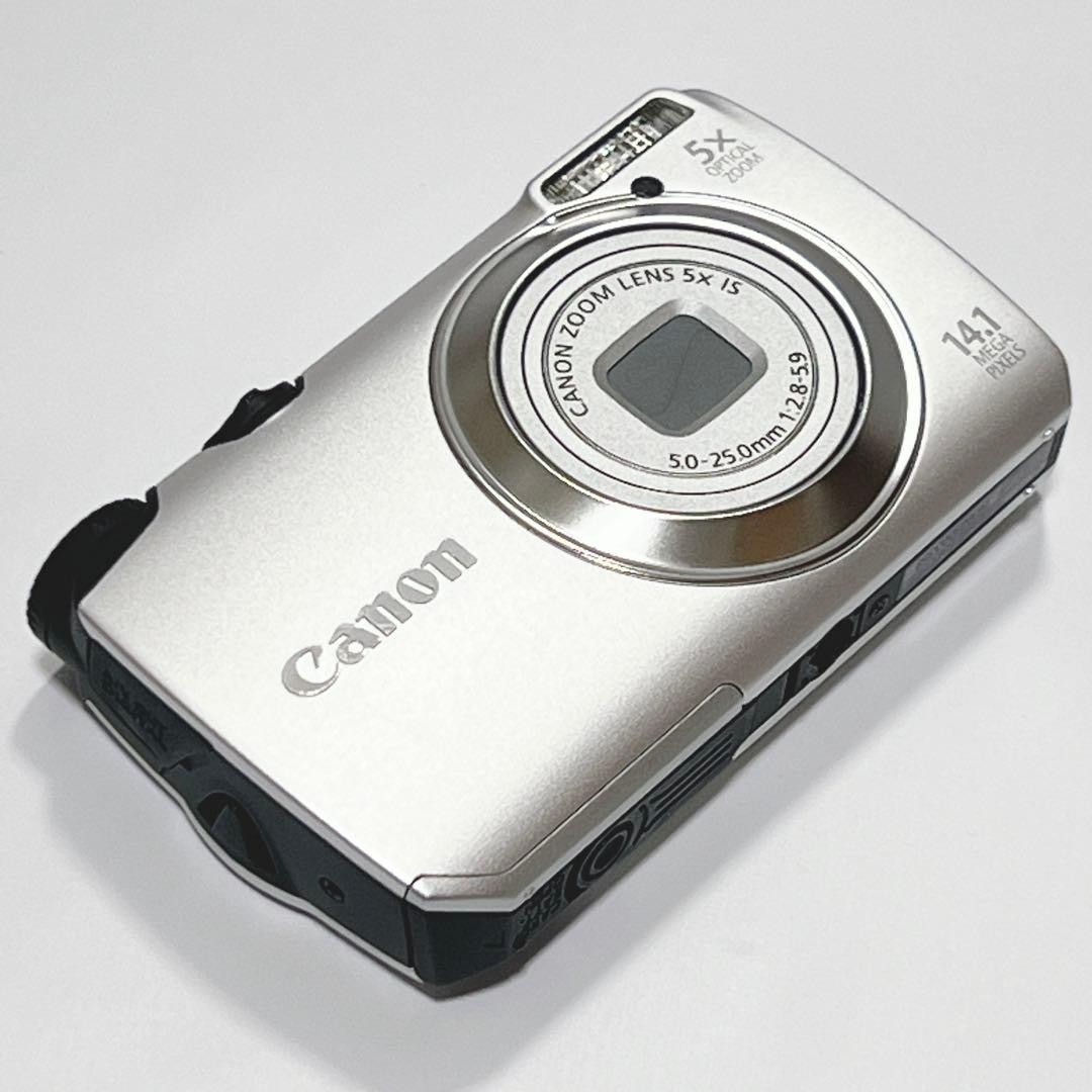 Canon PowerShot A3200IS Silver Compact Digital Camera Tested