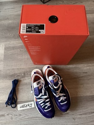 NIKE VAPORWAFFLE X SACAI DARK IRIS EU 42,5 / US 9 NEU
