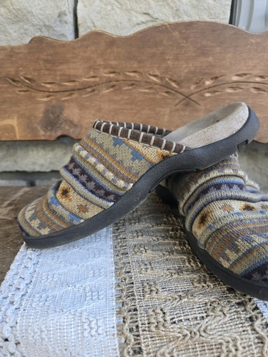 Taos Tabitha Mules ciabatte donna maglia maglione raccolta scarpe slip on taglia 8 - Foto 9 di 13