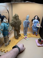 Vintage 14" Wizard Of Oz Set of 4 Dolls Presents Hamilton Gifts MGM Turner 1987