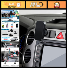 Adjustable Car Phone Holder - Air Vent  Dashboard Mount for All Smartphones, Ma