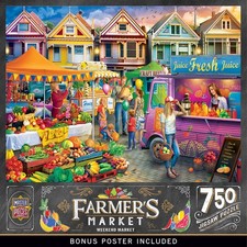 MasterPieces - Farmer's Market - Weekend Market 750 Piece Jigsaw Puzzle