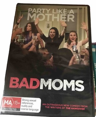 Bad Moms (DVD, 2016) New & Sealed Region 4 Mila Kunis