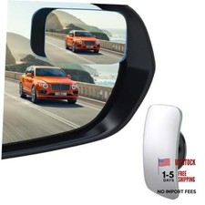 2PCS HD Glass Frameless Rear View Mirror - Blind Spot Mirror - Convex Rear View