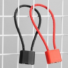 Wire Rope Padlock 38cm Waterproof Rustproof for Bikes For Lockers Cabinets