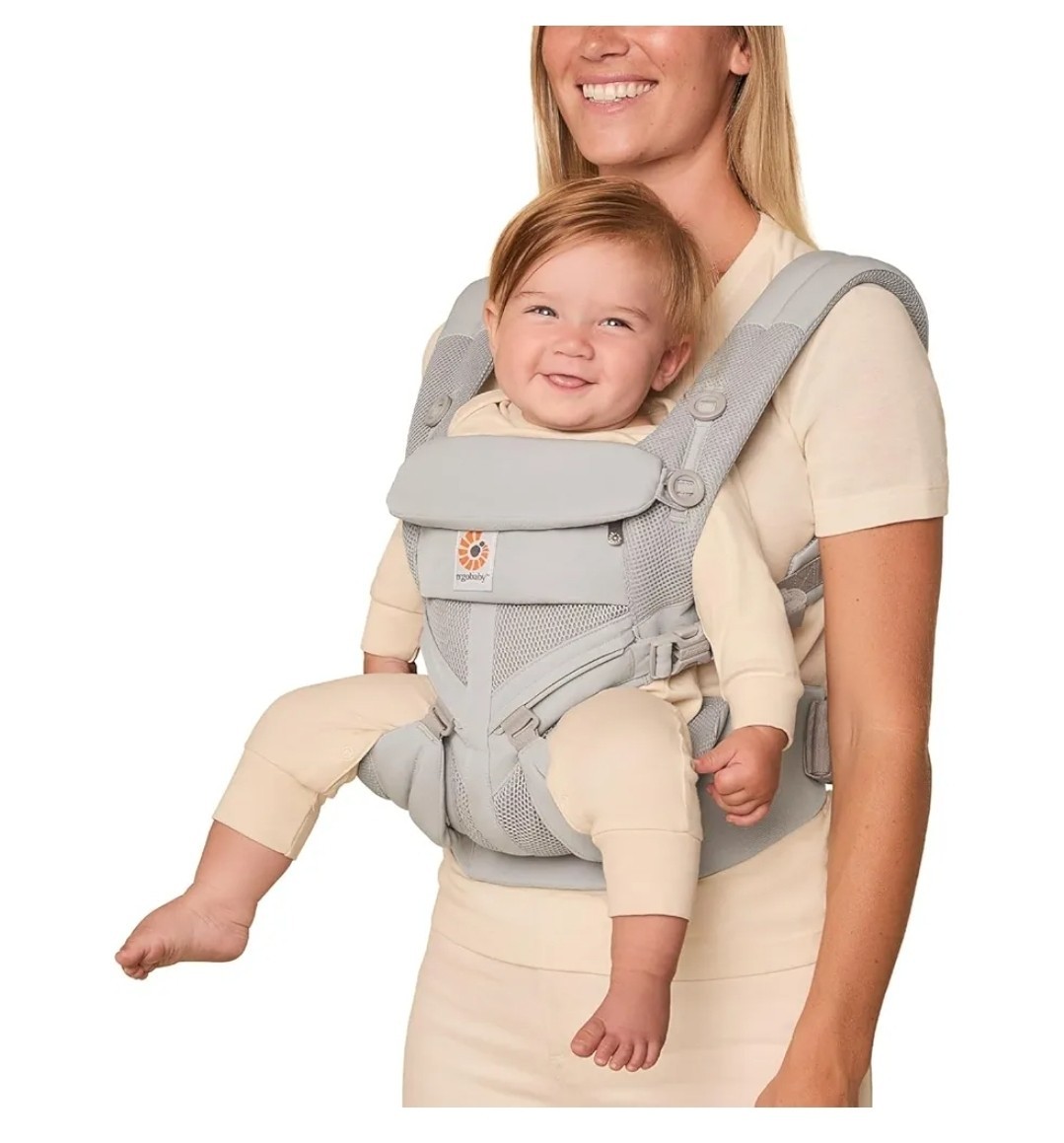 Ergobaby Omni 360 Cool Air Mesh Ergonomic Baby Carrier Pearl Grey