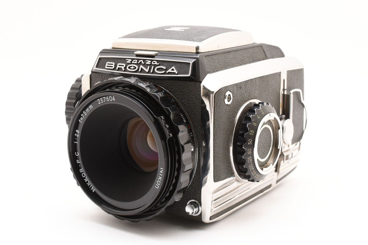 Zenza Bronica フィルムカメラ Nikkor 75mm ゼンザブロニカ Zenza Bronica S2 / NIKKOR-P 75mm F2.8