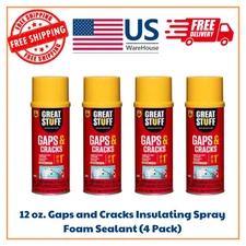 12 oz. Gaps and Cracks Insulating Spray Foam Sealant (4 Pack)