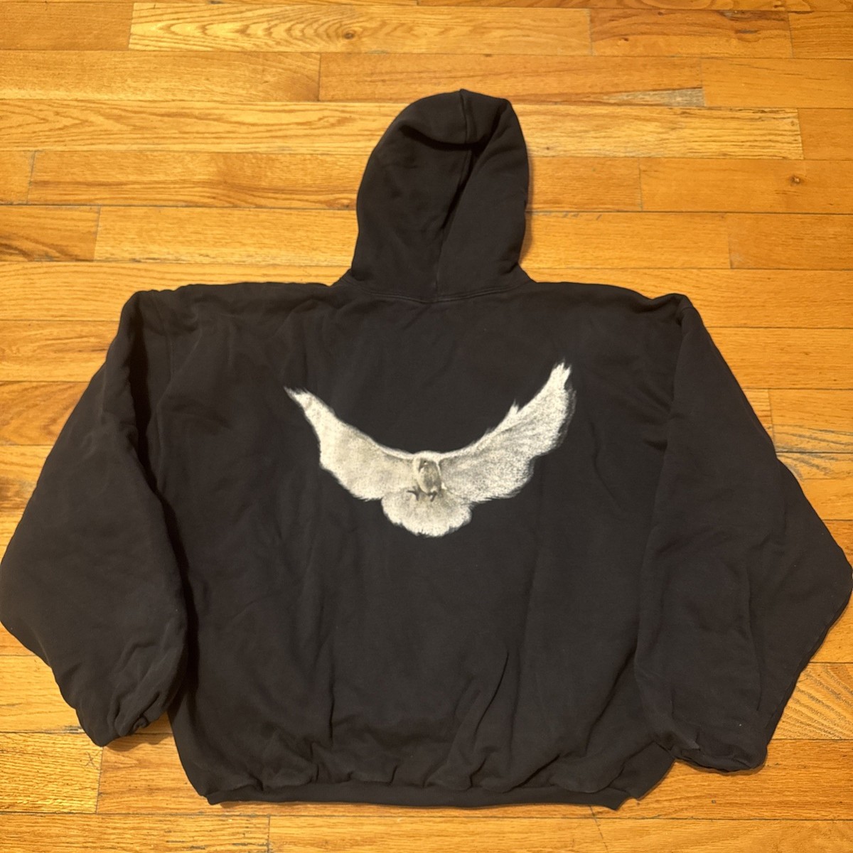 Yeezy GAP Balenciaga men sz XS Dove Hoodie Washed Black | eBay