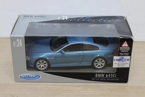 DIE CAST WELLY 1-24 BMW 645Ci #2457W