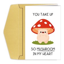 Cute Valentines Day Card for Him Her, Funny Anniversary Card for Husband Wife, V