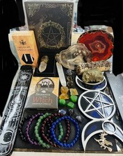 WITCHY BUNDLE JOBLOT GREAT GIFT SET & CRYSTALS FOR WICCANS