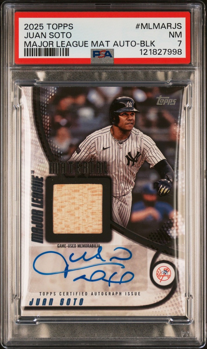 2025 Topps Series 1 - Major League Material Autographs Juan