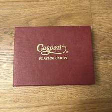 Vintage Caspari Golf Playing Cards Double Deck Poker Bridge