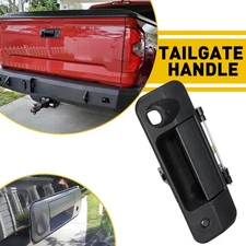 Tailgate Handle with Lock Hole Camera Hole Black For 2007-2013 Toyota Tundra