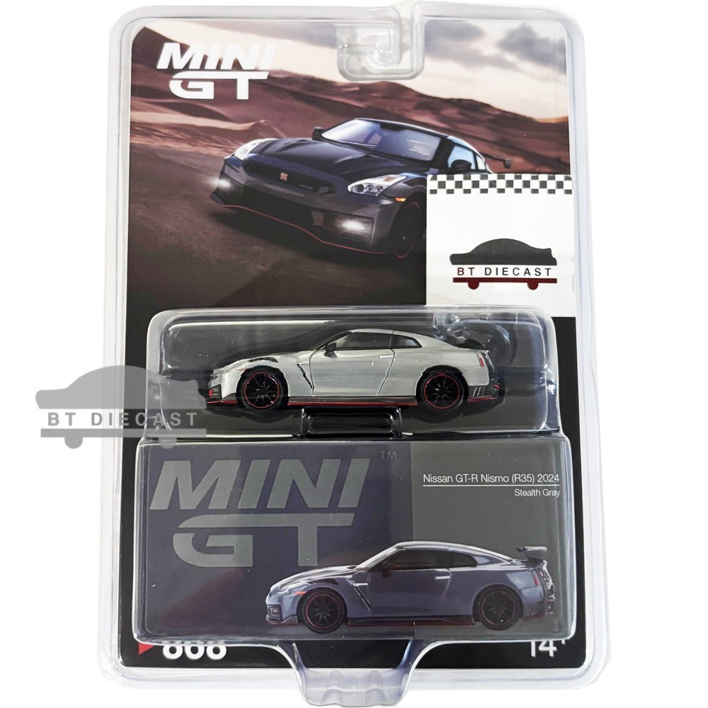 ミニカー MiNI GT NISSAN GTR-NISMO GT3 2024 NISMO MiNI GT NISSAN GTR-NISMO GT3 2024 NISMO 40th Anniversary