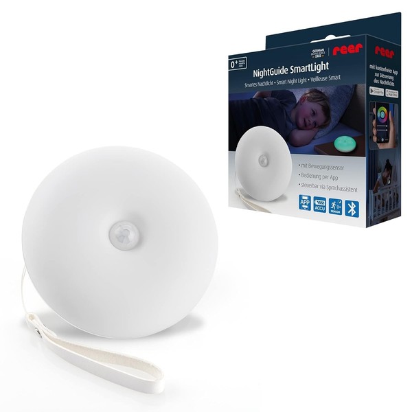 Nachtlicht Mit Bewegungsmelder Led Dimmbar Pir Usb Akku Sensor Bluetooth App-image