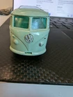 Vintage Lesney Matchbox 34 Volkswagen Caravette Camper Gray Wheel