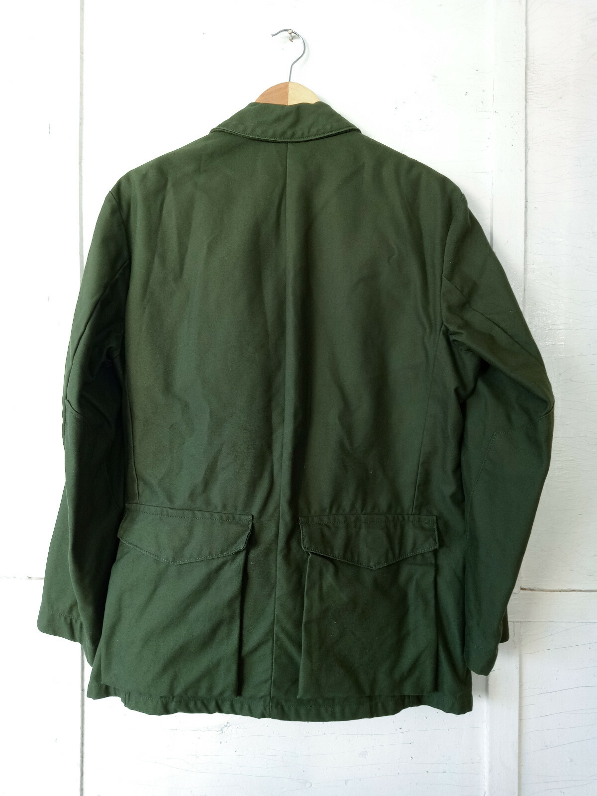 Vintage Swedish Army Coat Military Jacket L size grea… Gem