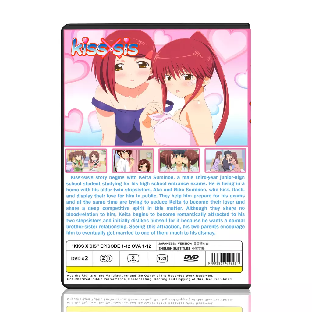 Dvd Anime Kiss X Sis Completo