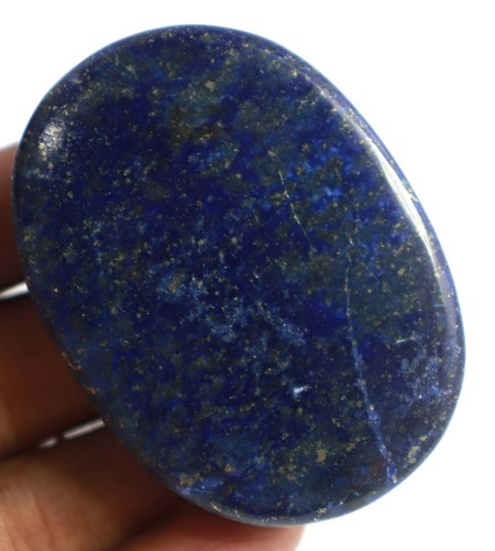 Piedra preciosa de lapislázuli azul natural con forma ovalada de 375,80 quilates con certificación EGL DE2899 - Imagen 3 de 3