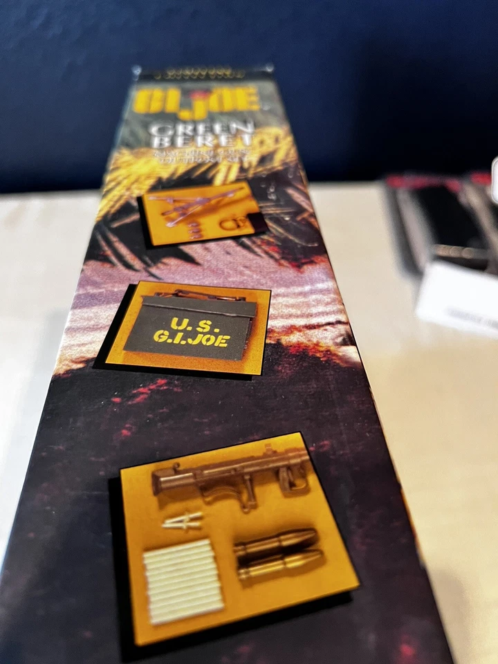 GI Joe Colección Timeless Boina Verde Ametralladora Outpost Set 53050 Nuevo de Lote Antiguo Foto 3 de 4