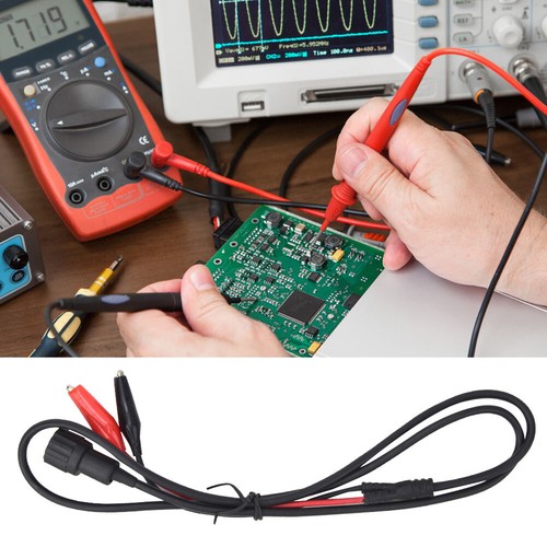 1X 10X Attenuation Oscilloscope Probe Oscilloscope Tools BNC Head To Clip New - Bild 8 von 10