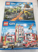 Lego City Volcano Exploration Base 60124 Fire Station 60110 Box Set & Sealed Lego City Volcano Exploration Base 60124 Fire Station 60110 Box Set & Sealed
