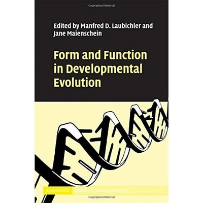 Form Function Developmental Evolution Hardcover Cambridge Univers  9780521872683