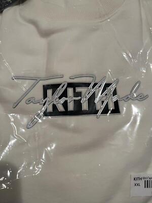 Kith Taylormade Script Nelson Crewneck Silk 2024 XXL Brand